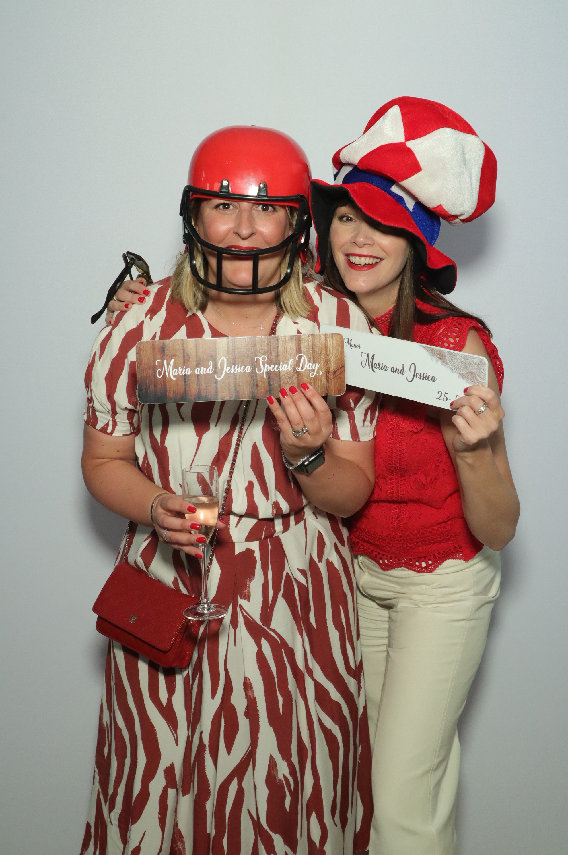 Maria and Jessica's Wedding | View more photos from the event at gallery.myphotoboothexperience.co.uk/u/MyPhotoBoothExperienceLtd/Maria-and-Jessicas-Wedding